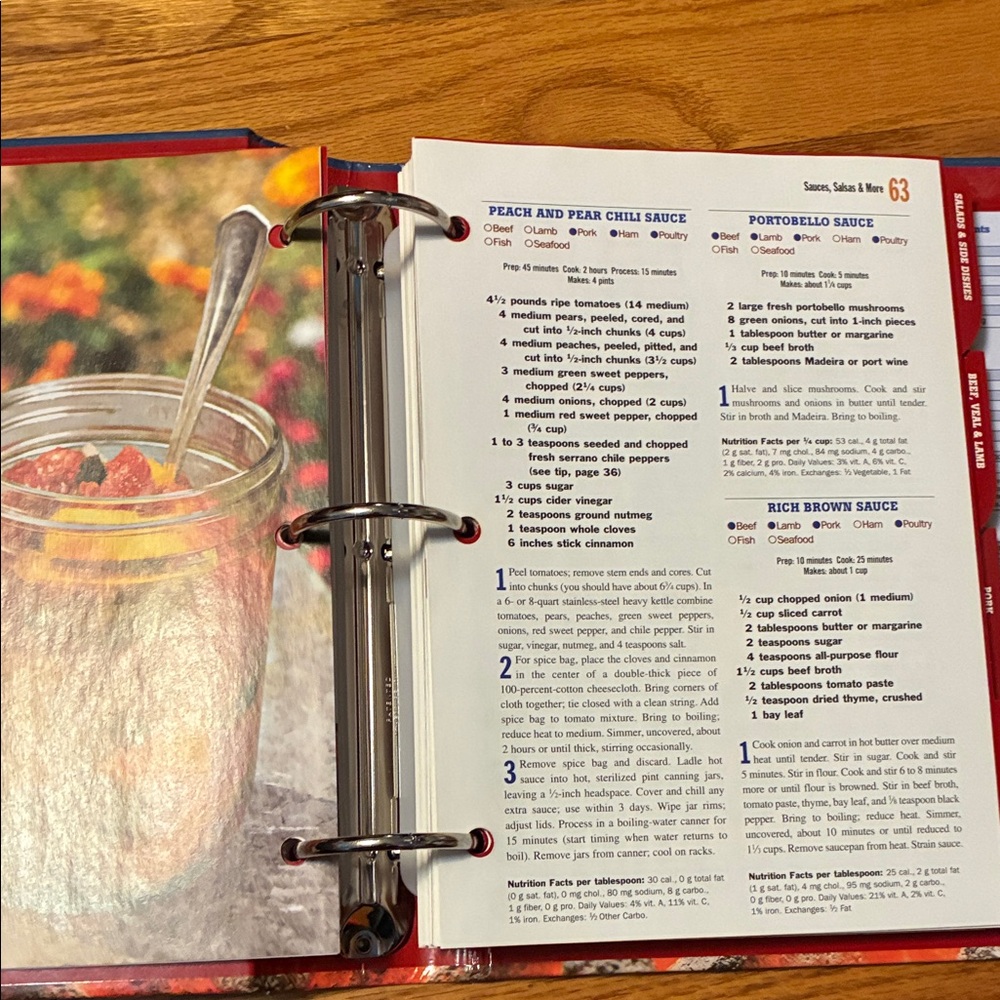 Better Homes and Gardens New Grilling Book 3 Ring Hardcover Cookbook - Picture 7 of 10